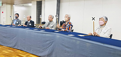 臨書の審査